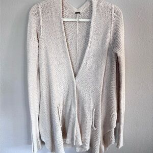 Free People Women's Cream Sweater